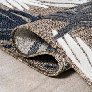 Montego High-low Tropical Palm Indoor/Outdoor Area Rug - JONATHAN Y
