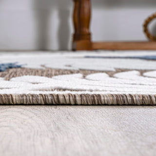 Montego High-low Tropical Palm Indoor/Outdoor Area Rug - JONATHAN Y