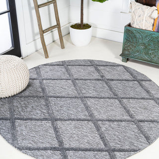 Salines Diamond Trellis Indoor/outdoor Area Rug