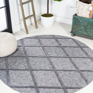 Salines Diamond Trellis Indoor/outdoor Area Rug