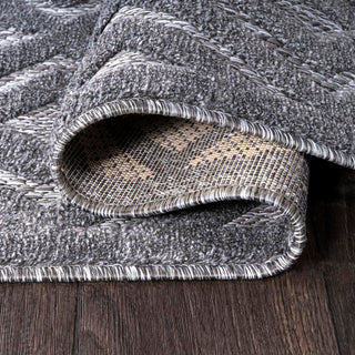 Portmany Neutral Diamond Trellis Indoor/outdoor Area Rug