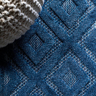 Portmany Neutral Diamond Trellis Indoor/outdoor Area Rug