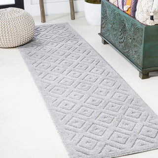 Portmany Neutral Diamond Trellis Indoor/outdoor Area Rug