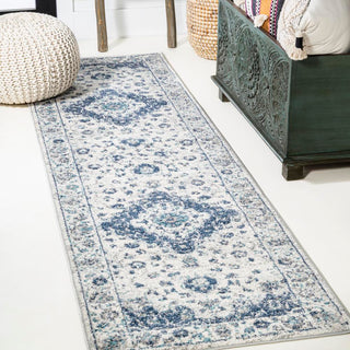 Indhira Ornate Medallion Persian Area Rug - JONATHAN Y