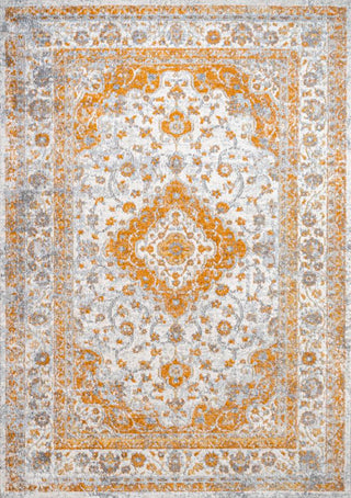 Indhira Ornate Medallion Persian Area Rug - JONATHAN Y