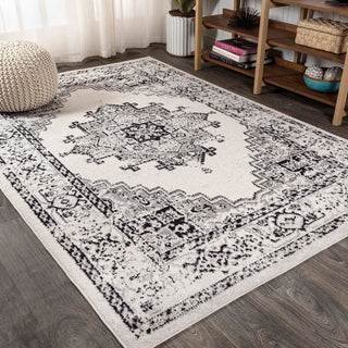 Inigo Cottage Medallion Area Rug - JONATHAN Y