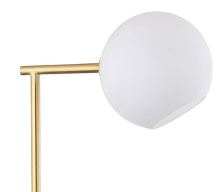 Charles 20.5" Metal/Marble LED Table Lamp - JONATHAN Y