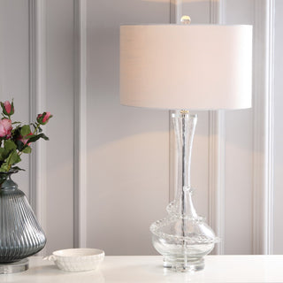 Belle 31.5" Glass LED Table Lamp - JONATHAN Y