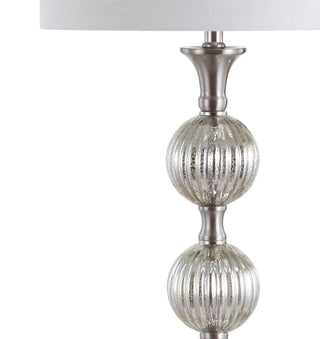 Oslo 60.5" Glass/Metal LED Floor Lamp - JONATHAN Y