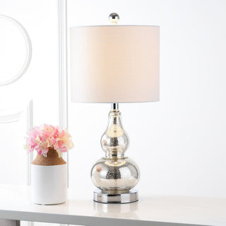 Anya 20.5" Mini Glass LED Table Lamp - JONATHAN Y