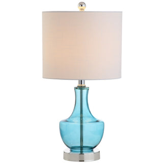 Colette 20" Mini Glass LED Table Lamp - JONATHAN Y