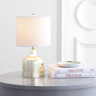 Gemma 19" Glass Bell LED Table Lamp - JONATHAN Y