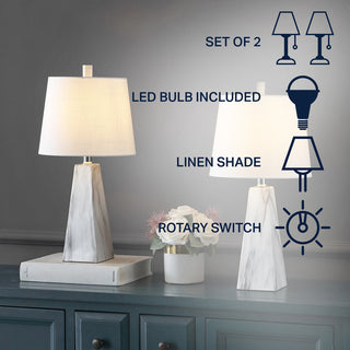 Owen 20.5" Resin LED Table Lamp - JONATHAN Y