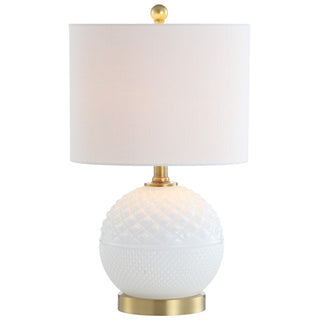 Julienne 20.5" Glass/Metal LED Table Lamp - JONATHAN Y