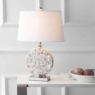 Dennis 24" Seashell LED Table Lamp - JONATHAN Y