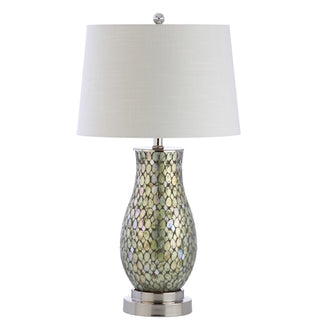 Douglas 28" Mosaic LED Table Lamp - JONATHAN Y