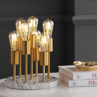Pleiades 13.5" Modern Metal/Resin LED Accent Lamp - JONATHAN Y
