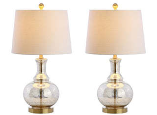 Lavelle 25" Glass LED Table Lamp - JONATHAN Y