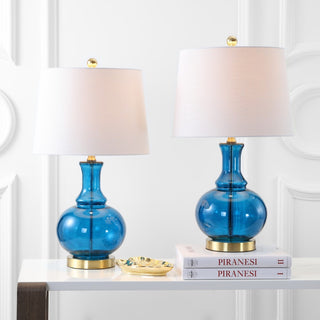 Lavelle 25" Glass LED Table Lamp - JONATHAN Y