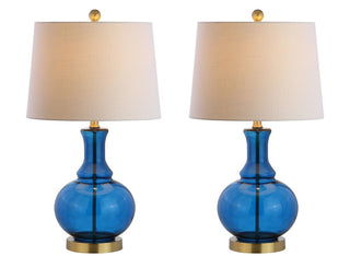 Lavelle 25" Glass LED Table Lamp - JONATHAN Y