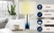 Edward 27" Glass/Crystal LED Table Lamp