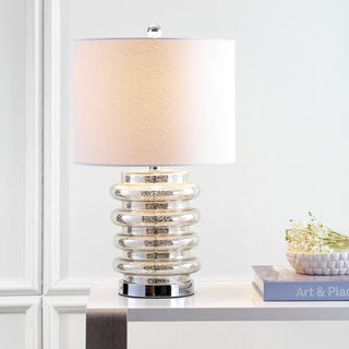 Allen 22.75" LED Glass Table Lamp - JONATHAN Y