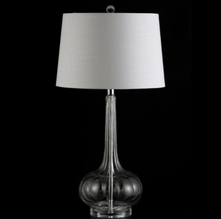 Bette 28.5" Glass Teardrop LED Table Lamp - JONATHAN Y