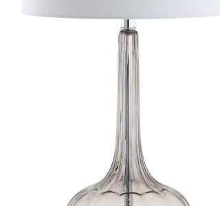 Bette 28.5" Glass Teardrop LED Table Lamp - JONATHAN Y