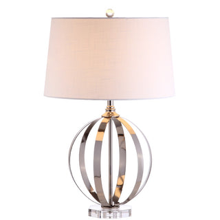 Logan 26" Metal Orb LED Table Lamp - JONATHAN Y