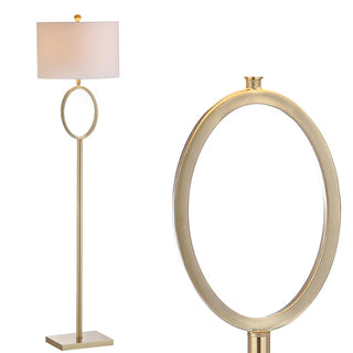 April 61" Metal LED Floor Lamp - JONATHAN Y
