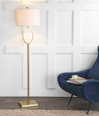 April 61" Metal LED Floor Lamp - JONATHAN Y