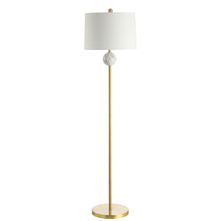Vaughn 60" Modern Metal/Resin LED Floor Lamp - JONATHAN Y