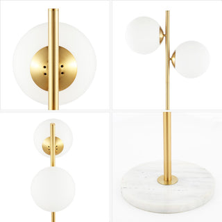 Oscar 60.5" Modern Parisian Candlestick Iron LED Floor Lamp - JONATHAN Y