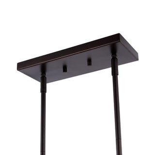 Cade 34.25" Metal Farmhouse Industrial LED Pendant - JONATHAN Y