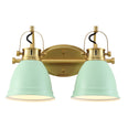 Mint Green/Brass Gold