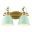 Mint Green/Brass Gold