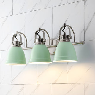 Phineas Farmhouse Bohemian Iron LED Vanity - JONATHAN Y