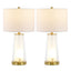 Clear/Brass Gold