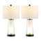 Tryon 26" Modern Minimalist Glass/Iron Nightlight LED Table Lamp