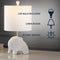 Koda Eclectic Southwestern Resin/Iron Elephant LED Kids Table Lamp