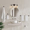 Hollis 23.75" 3-Light Traditional Farmhouse Vanity Light with Bathroom Hardware Accessory Set