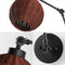 Lyla 22" 1-Light Mid-Century Vintage Rattan Globe Swing Arm LED Sconce