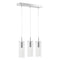 Mium Modern Style Iron/Crystal/Glass Integrated LED Linear Pendant