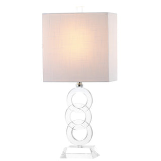Riley 22.5" Crystal LED Table Lamp - JONATHAN Y