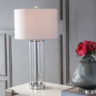 Collins Glass LED Table Lamp - JONATHAN Y