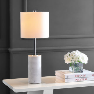 Aksel 25.5" Marble LED Table Lamp - JONATHAN Y