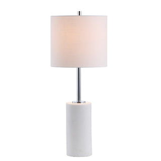 Aksel 25.5" Marble LED Table Lamp - JONATHAN Y