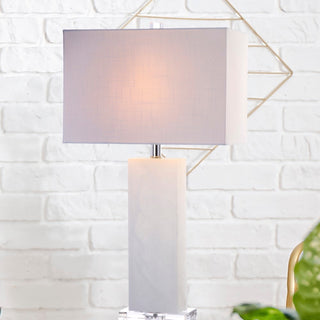 Tiggie 27" Alabaster LED Table Lamp - JONATHAN Y