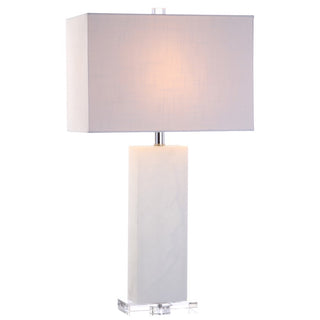 Tiggie 27" Alabaster LED Table Lamp - JONATHAN Y