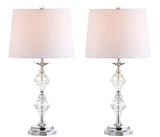 Madison 27.5" Crystal LED Table Lamp - JONATHAN Y